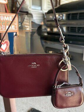 Nolita 19 Wine Red Bag Charm